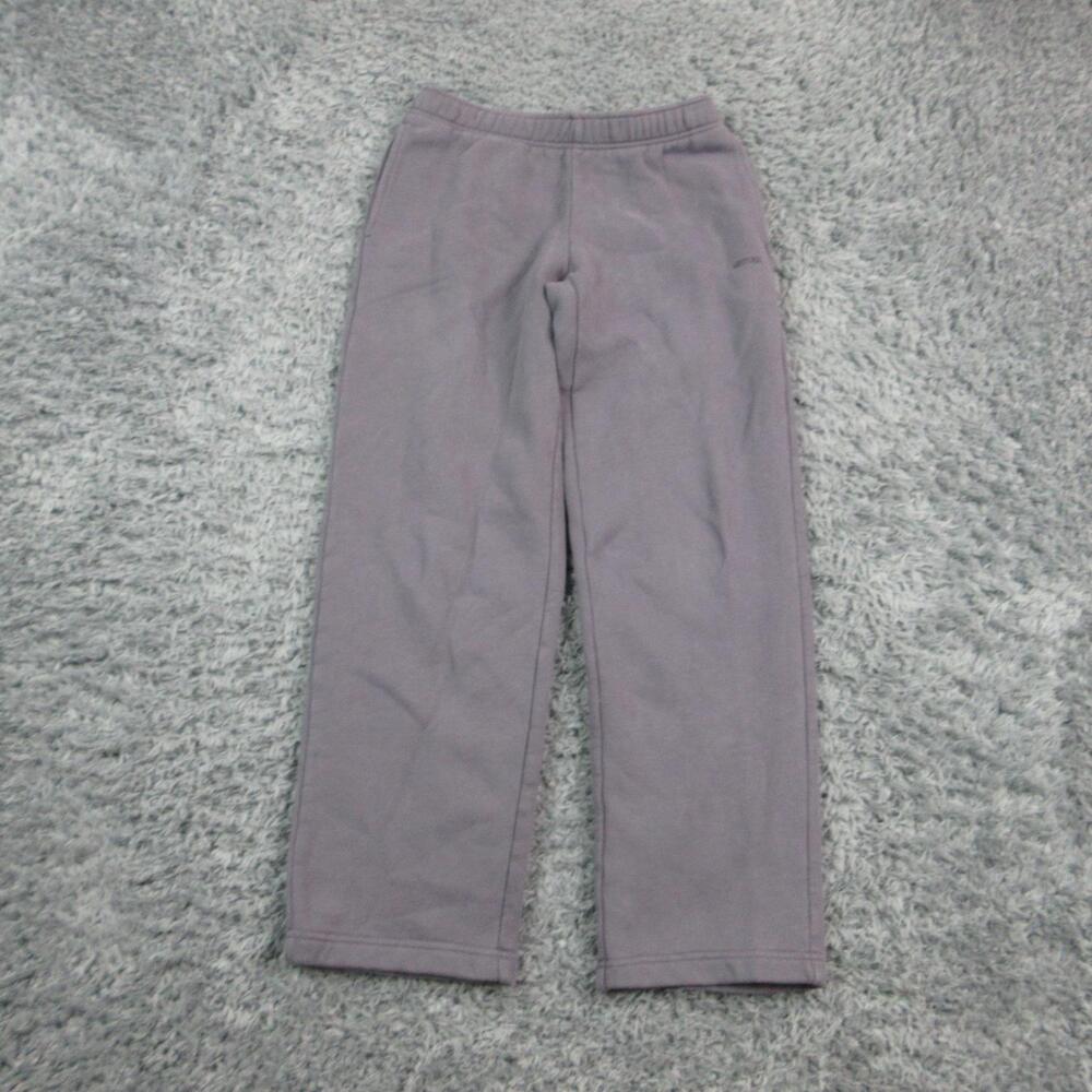 Aritzia Pants Womens XS Gray Sweatpants Cozy Fleece Relaxed Straight 27x29*